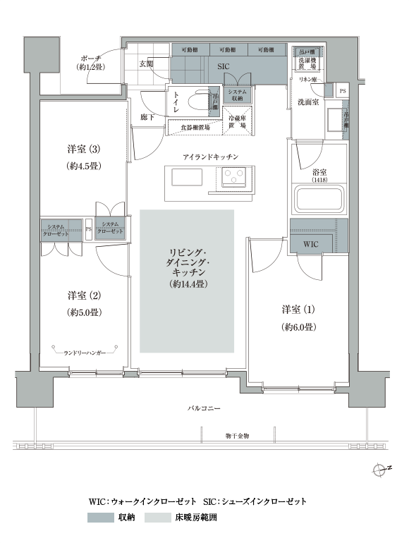 Ctype 間取図